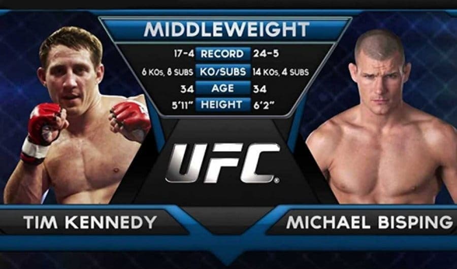 Майкл Биспинг против Тима Кеннеди (Michael Bisping vs. Tim Kennedy)