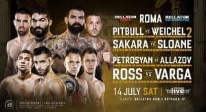Патрисио Фрейре против Даниэля Вайхеля на Bellator 203 в Риме
