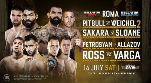 Патрисио Фрейре против Даниэля Вайхеля на Bellator 203 в Риме