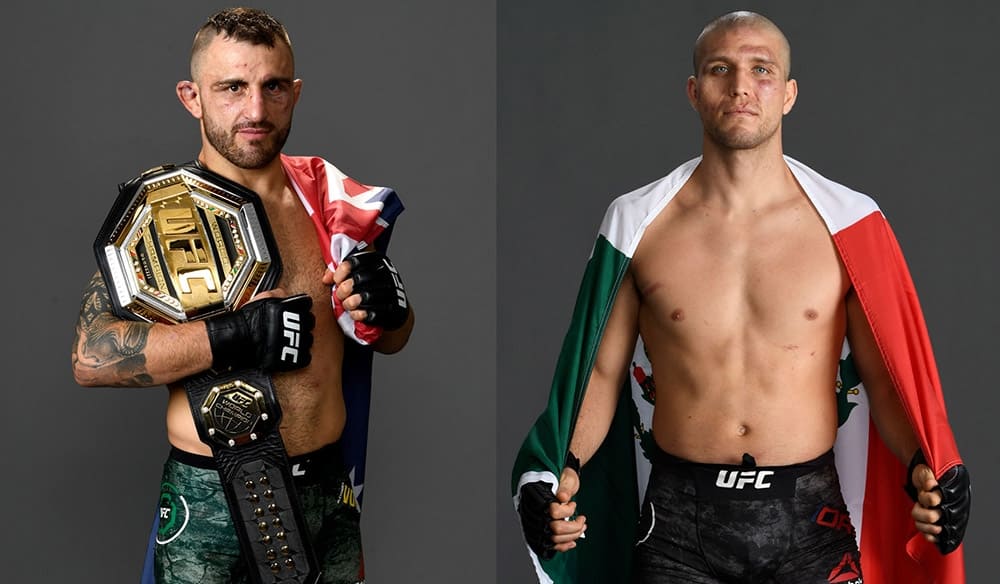The fight between Alexander Volkanovski and Brian Ortega is in development for February.