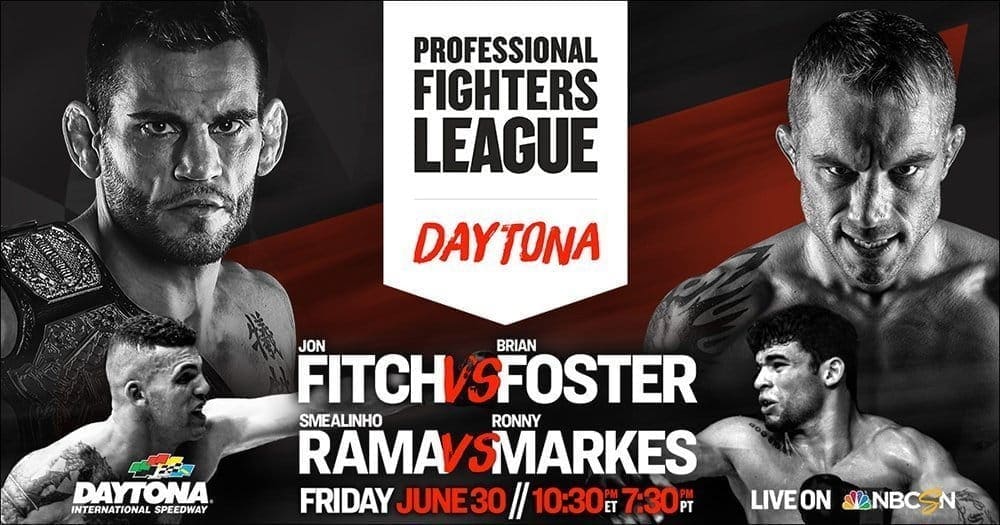 Professional Fighters League &quot;Daytona&quot;: видео и результаты