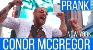Двойник Конора МакГрегора в Нью-Йорке: пранк №2
