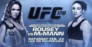 UFC 170 (видео и результаты)