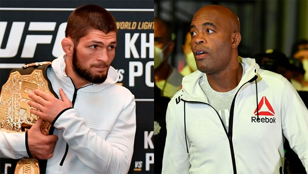 Anderson Silva, named the four greatest fighters in the history of mixed martial arts