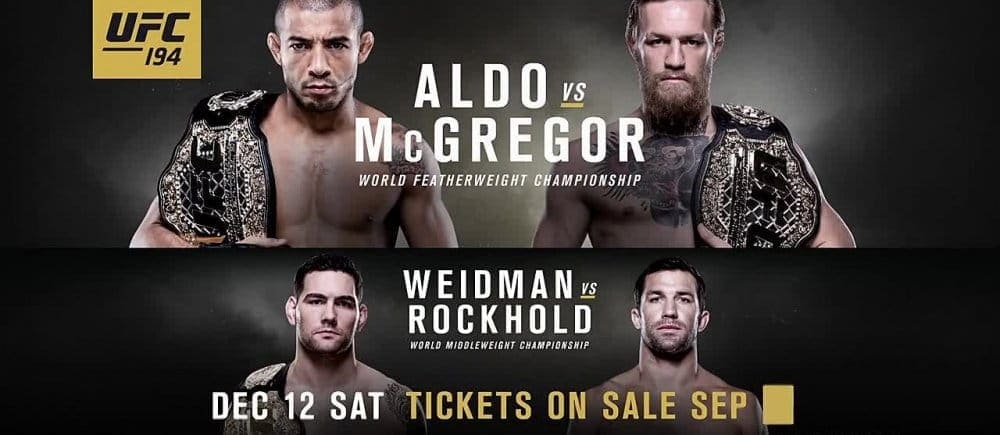 UFC 194: видео