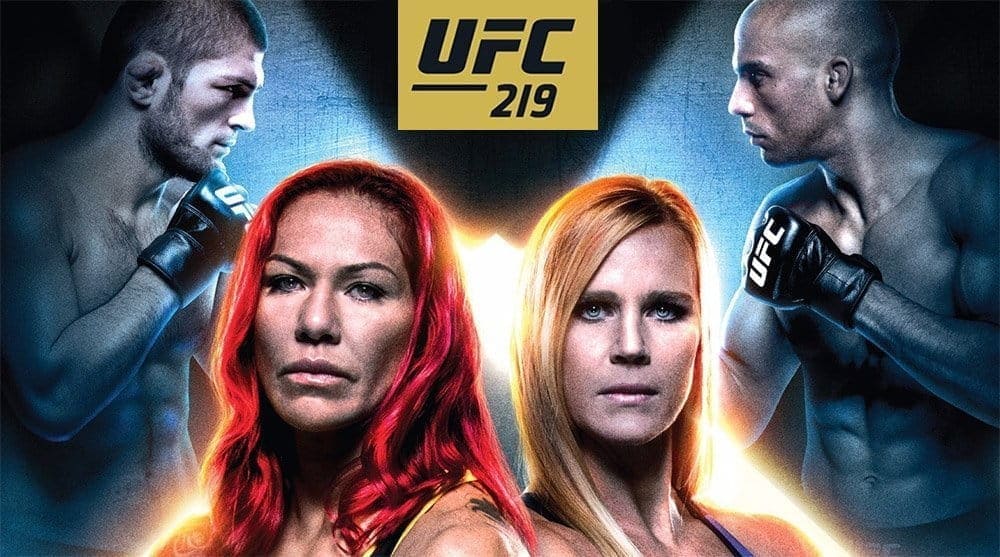 Анонсирован официальный постер турнира UFC 219