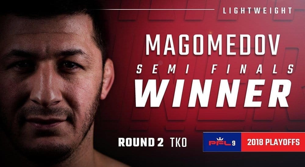 Рашид Магомедов выходит в финал первого сезона PFL, Гришин, Атаев и Мамедов выбывают из состязания