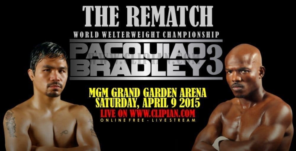 Бокс: Мэнни Пакьяо против Тимоти Брэдли 3