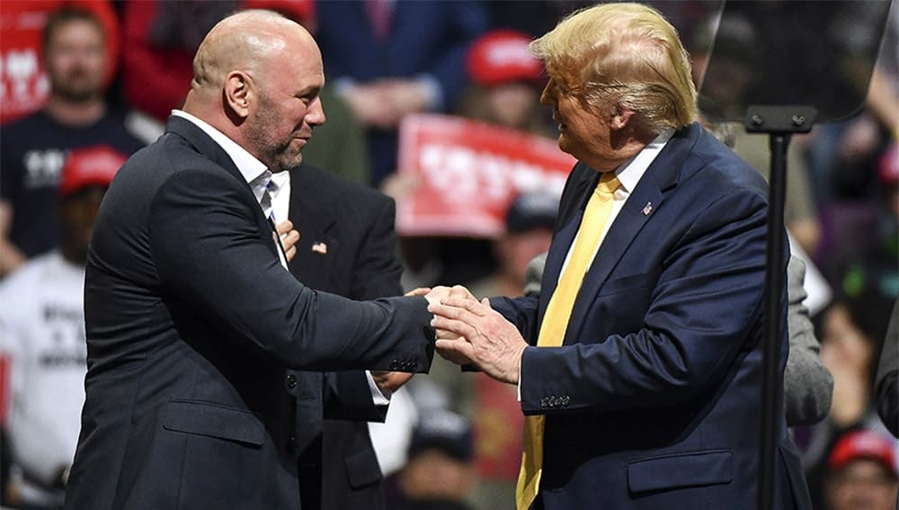 Дональд Трамп сделал заявление после совещания с руководством UFC