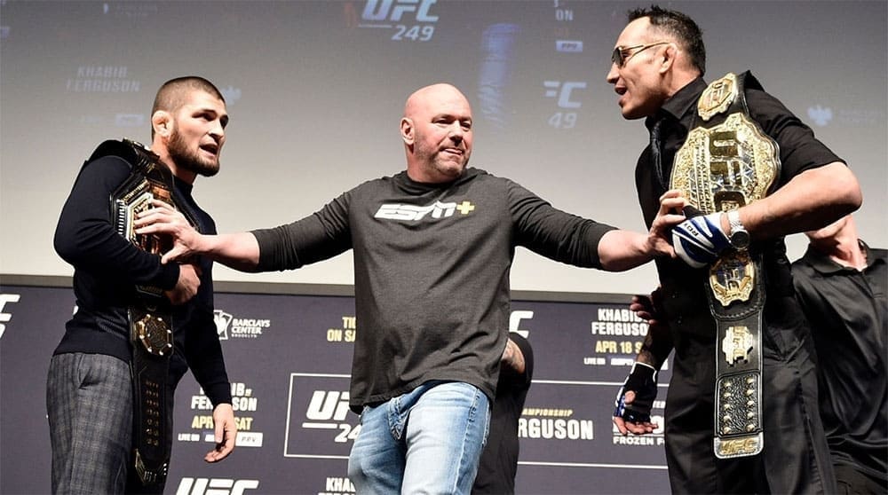 Президент UFC сделал заявление о поединке Хабиб-Фергюсон и ближайших турнирах