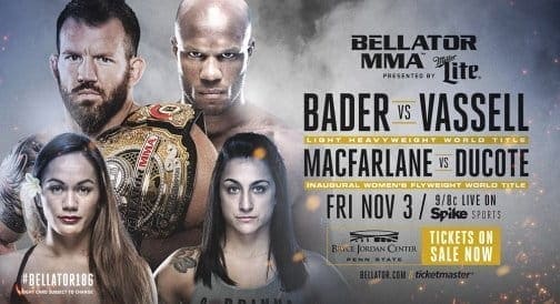 Bellator 186: видео и результаты