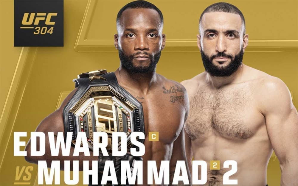 Леон Эдвардс и Белал Мухаммад возглавят турнир UFC 304