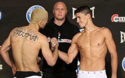 Матч-реванш Маркоса Гальвао и Эдуардо Дантаса возглавит турнир Bellator 150