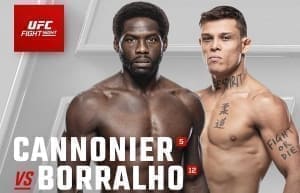 Джаред Каннонир и Кайо Борральо возглавят турнир UFC on ESPN 62