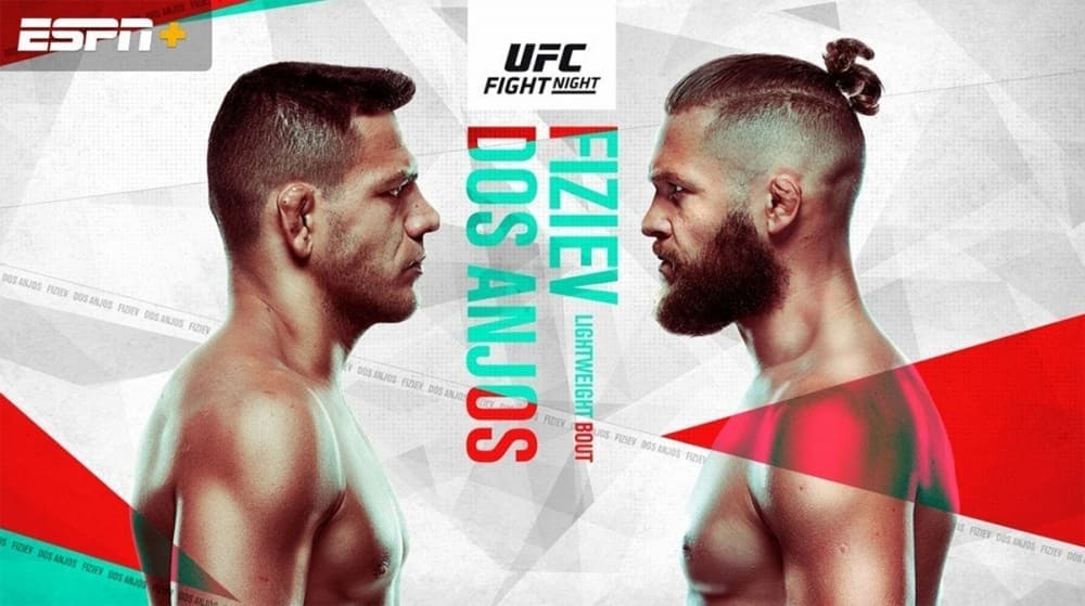 Рафаэль Дос Аньос и Рафаэль Физиев возглавят турнир UFC Fight Night