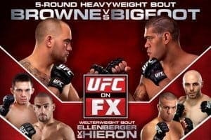 UFC on FX 5: Браун против Бигфута (видео)