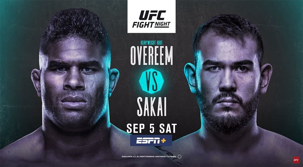 Прямая трансляция UFC Вегас 9: Оверим vs Сакаи, Имадаев vs Перейра