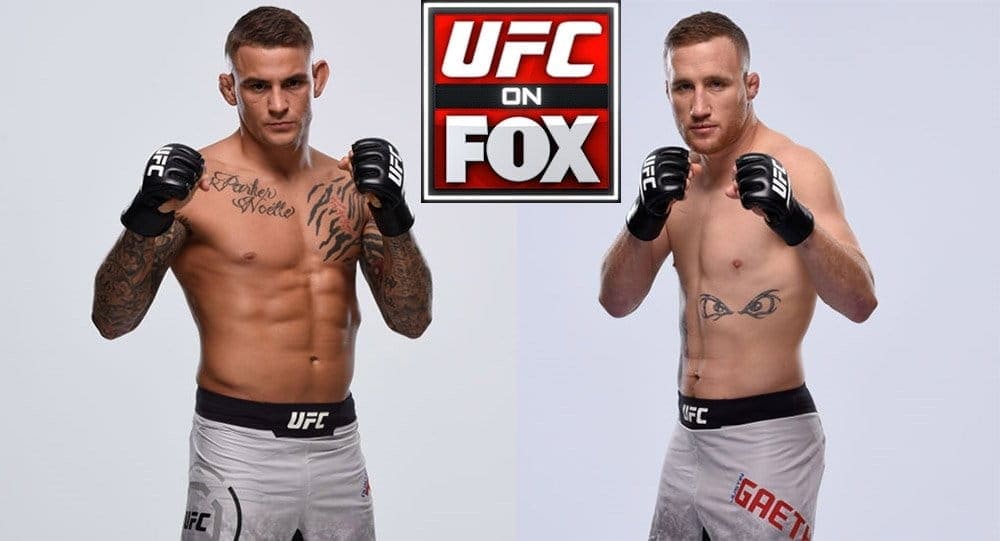 Дастин Порье и Джастин Гаетжи возглавят турнир UFC on FOX 29