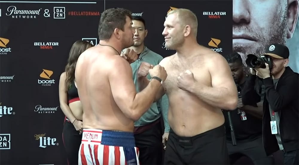 Результаты взвешивания к турниру Bellator 225: Харитонов перевесил Митриона