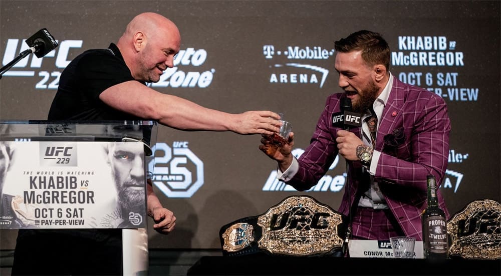 Президент UFC назвал два «поединка мечты», оба с участием Конора МакГрегора
