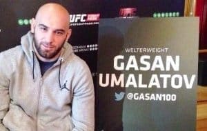 Гасан Умалатов примет участие в турнире UFC Fight Night 64