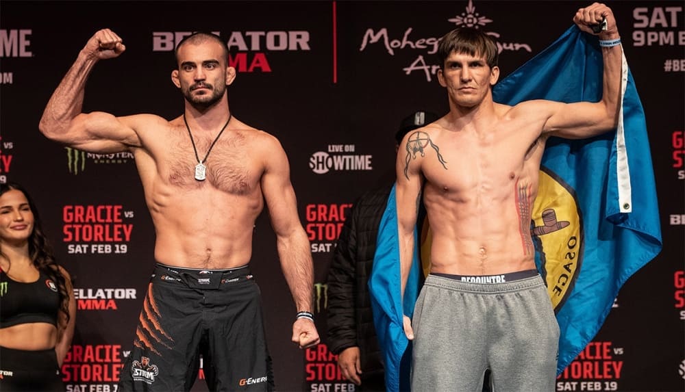 Андрей Корешков на первой минуте нокаутировал соперника в Bellator