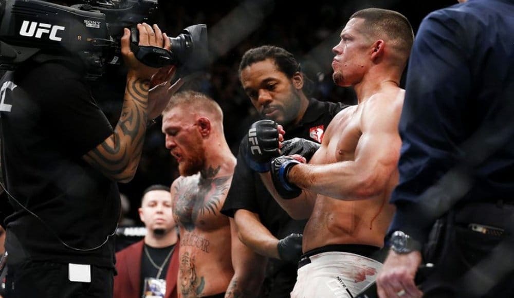 Дана Уайт готов организовать бой Робби Лоулера и Нейта Диаса