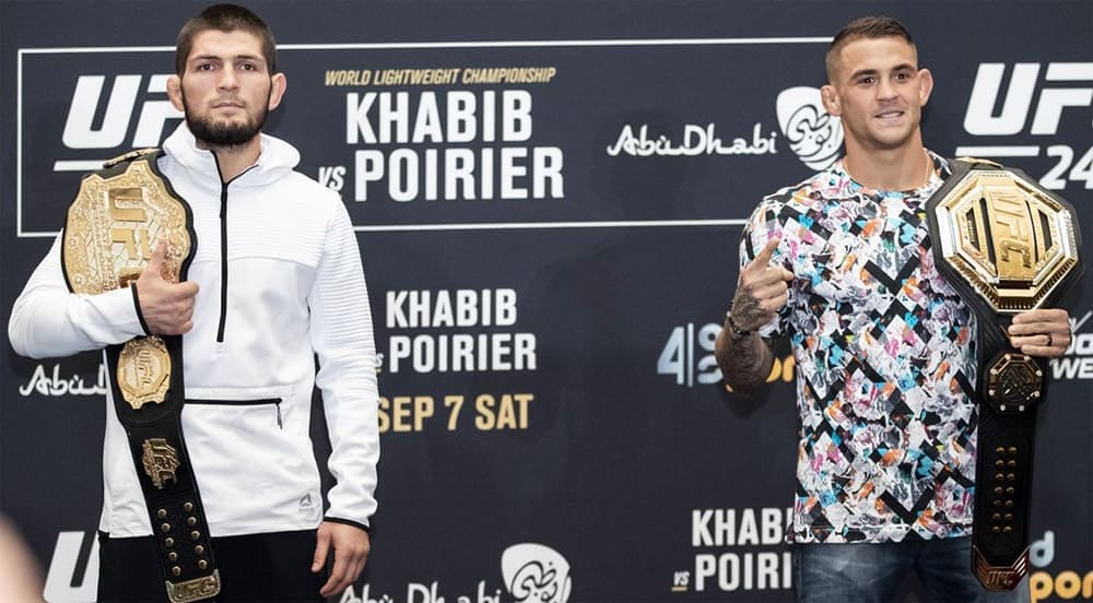 UFC 242: лицом к лицу