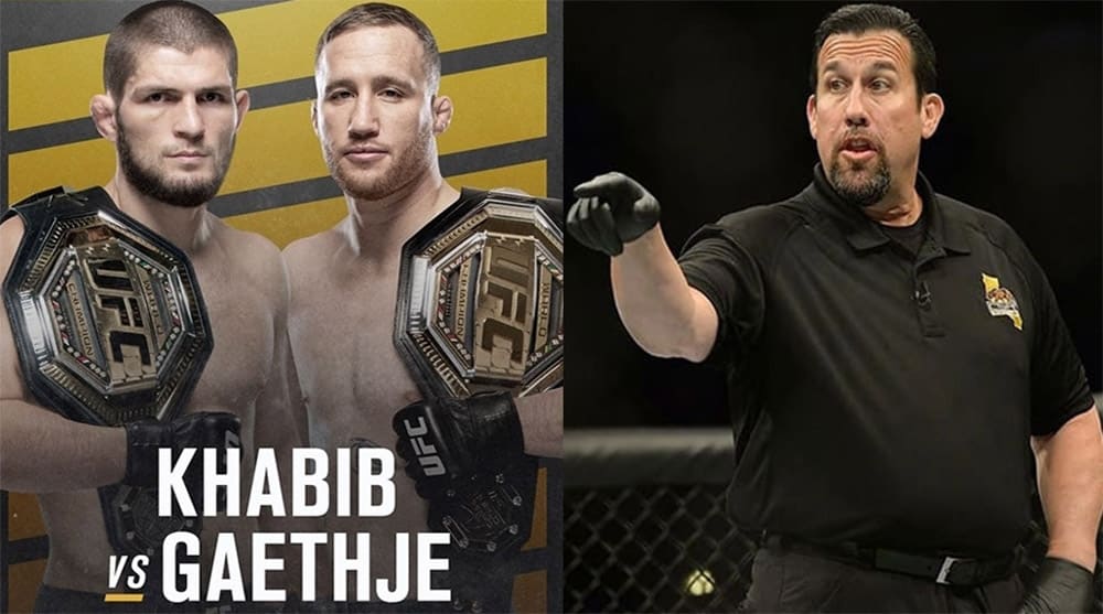 John McCarthy gave a prediction for the fight between Khabib and Justin Gaethje