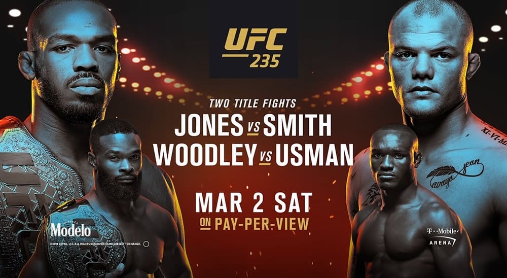 UFC 235: Джонс против Смита (видео)
