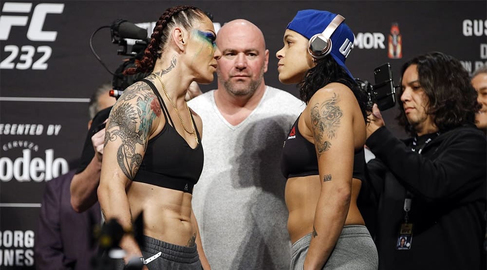 Слух: матч-реванш Аманды Нунес и Крис Киборг в разработке на UFC 240 в Канаде