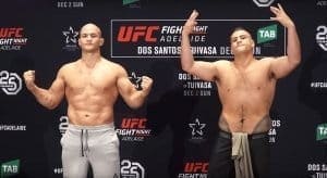 UFC Fight Night 142: результаты официального взвешивания