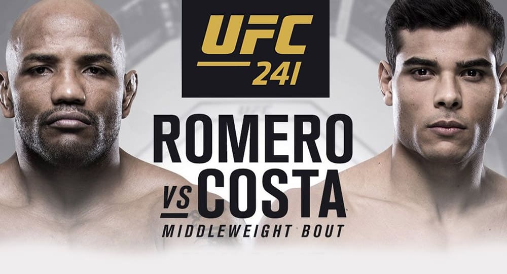 Йоэль Ромеро и Пауло Коста встретятся на UFC 241 в Анахайме
