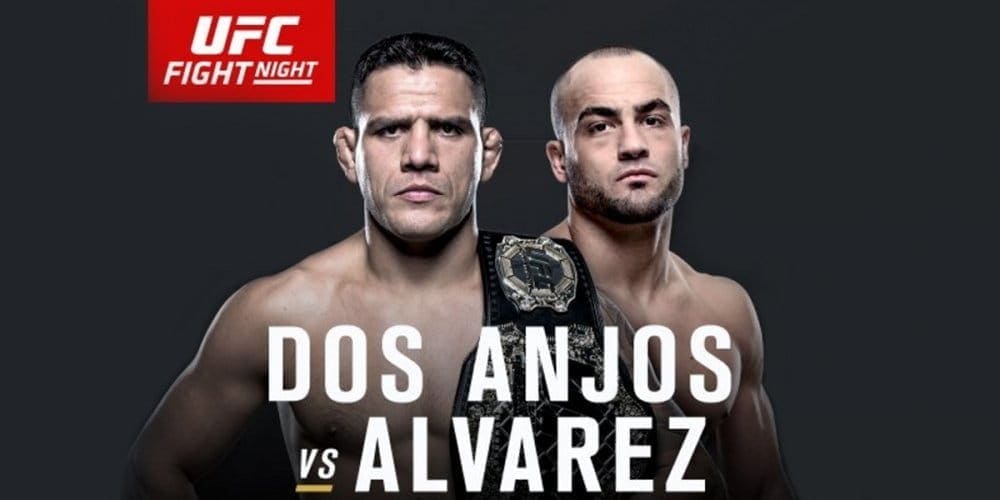Рафаэль Дос Аньос против Эдди Альвареса на UFC Fight Night 90 в Лас-Вегасе