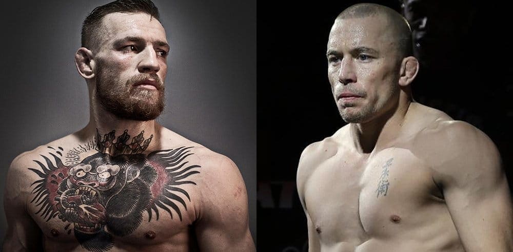 Слух: Конор МакГрегор против Джорджа Сент-Пьерра на UFC 205 в Нью-Йорке