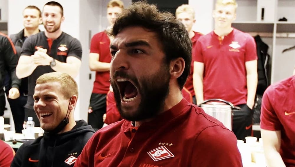 Как ФК «Спартак» смотрел бой Хабиба и Гэйтжи: горячие эмоции из раздевалки красно-белых