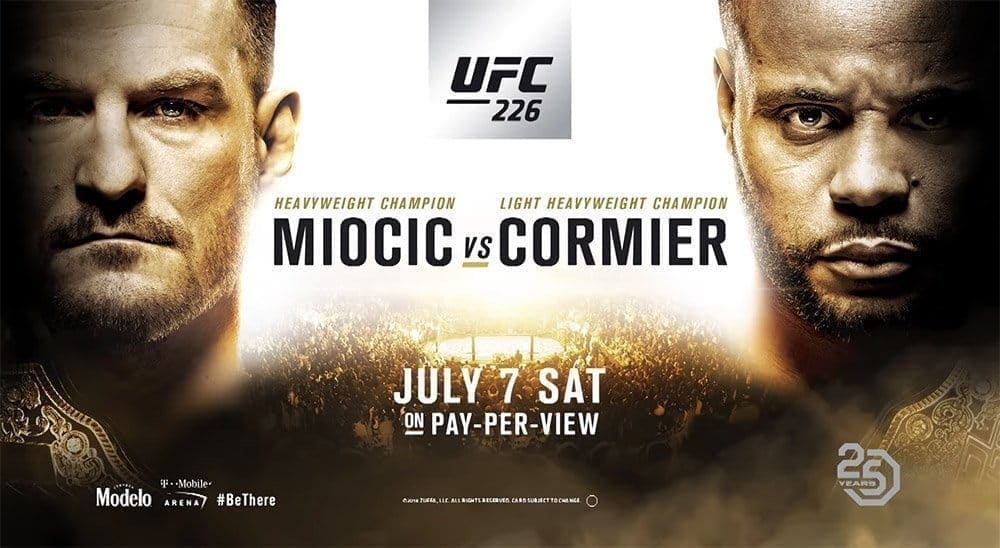 UFC 226: прямая трансляция