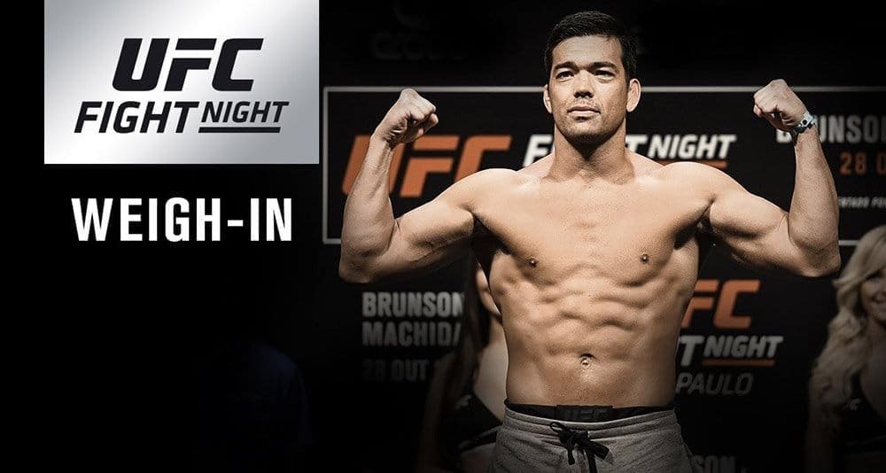 UFC Fight Night 125: результаты официального взвешивания