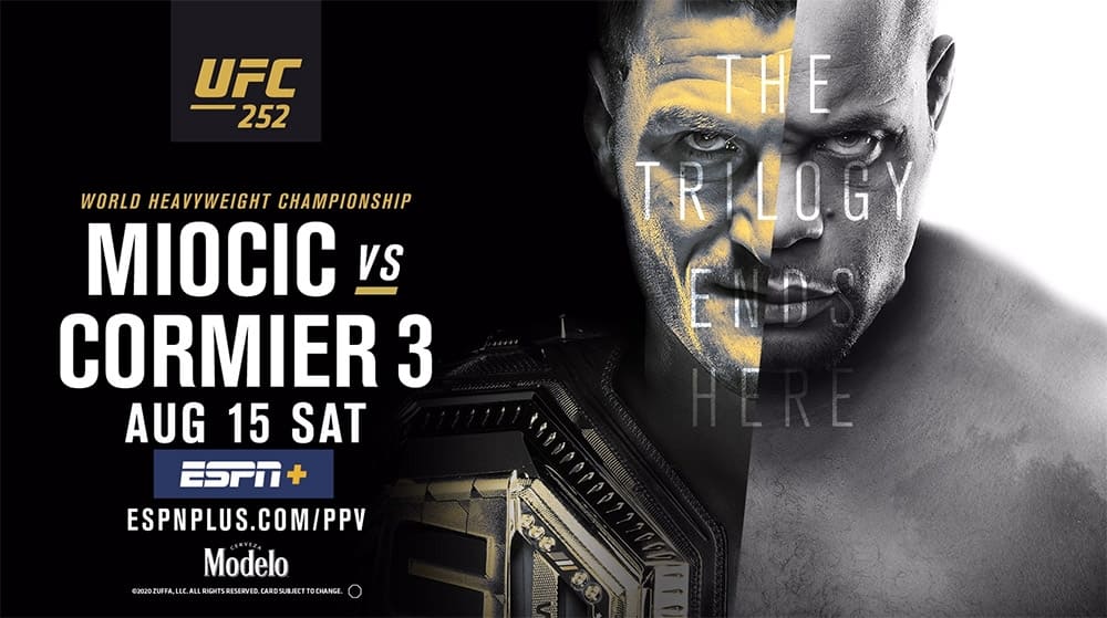 UFC 252 прямая трансляция