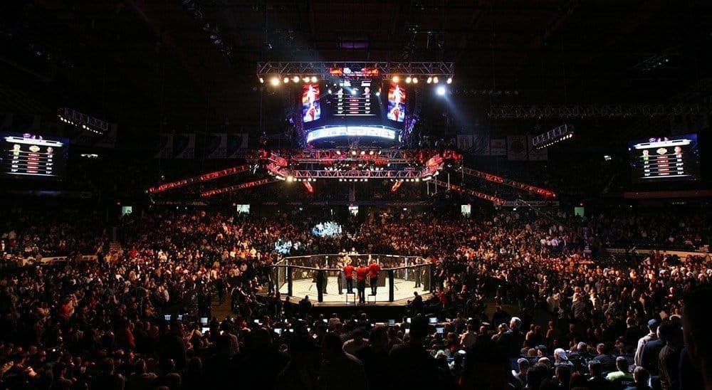 Российский турнир UFC стал одним из самых посещаемых в истории организации