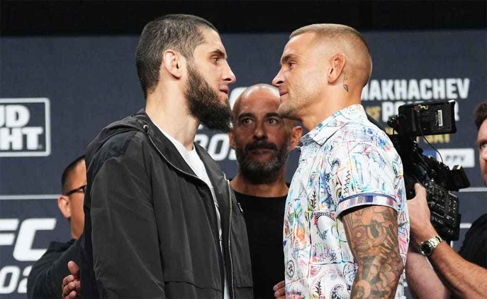 UFC 302: пресс-конференция и битвы взглядов