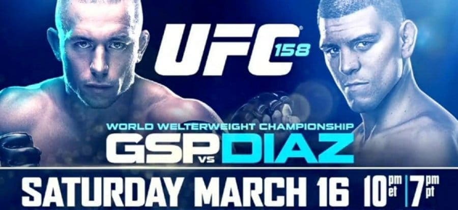 UFC 158: Сент-Пьерр против Диаса