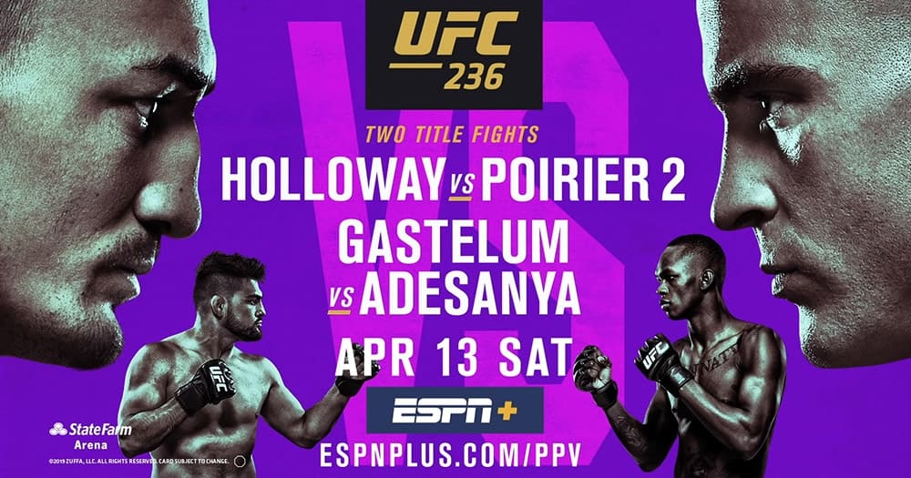 UFC 236: Холловэй против Порье (прямая трансляция)