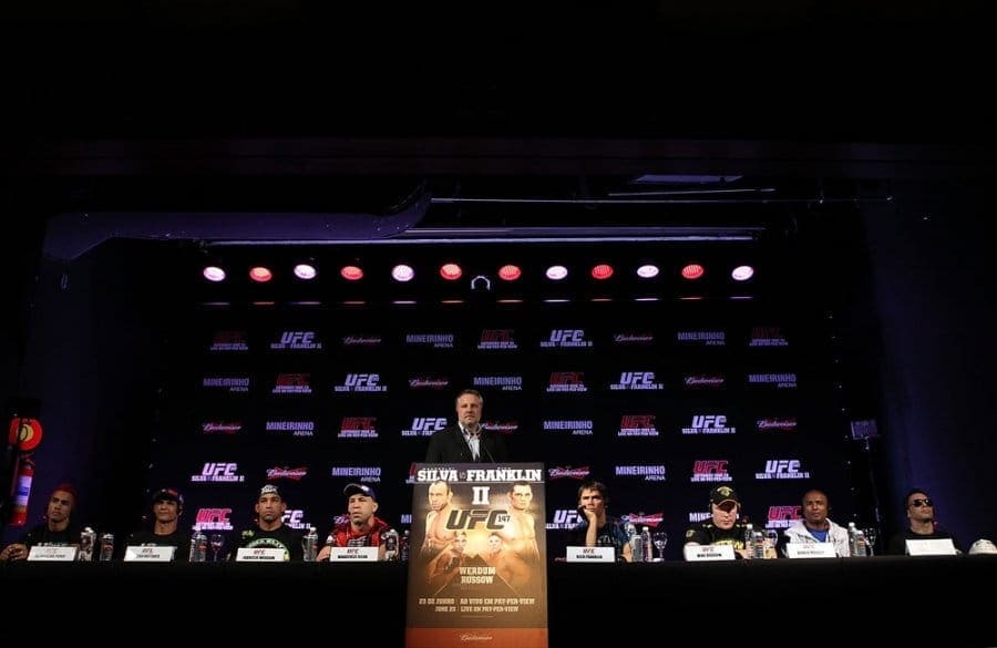 Пресс-конференция UFC 147 