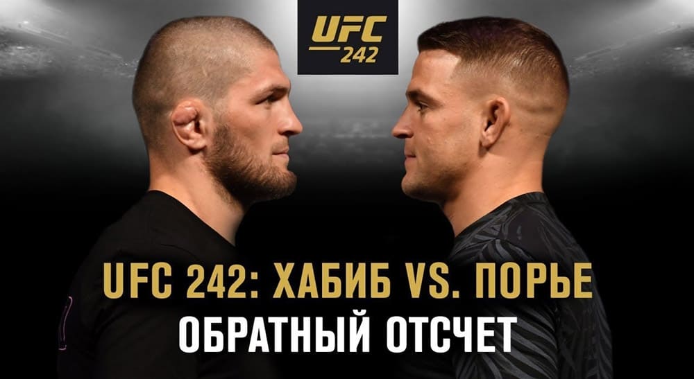 UFC 242: Хабиб против Порье - Обратный отсчет