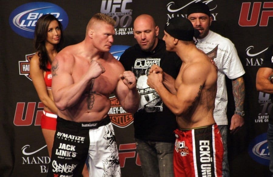 Слух: Брок Леснар и Фрэнк Мир могут возглавить первое мероприятие UFC в Нью-Йорке