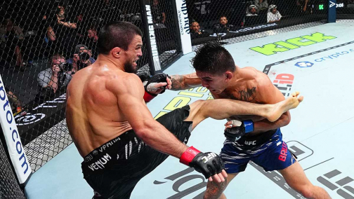 Умар Нурмагомедов победил Марио Баутисту на UFC 321 в Абу-Даби