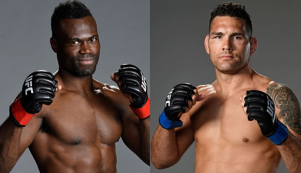 Chris Weidman will fight with Uriah Hall at UFC 258.