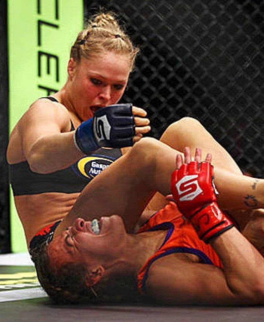 ronda rousey vs miesha tate