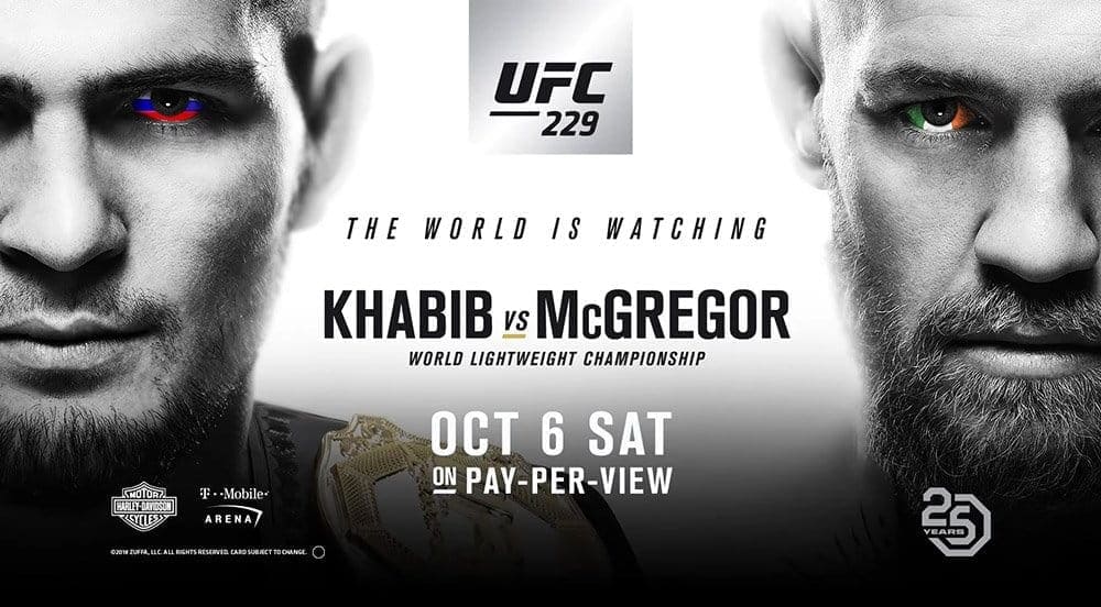 UFC 229: видео и результаты